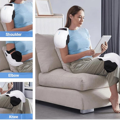 KOMPREFIT HEAT: BEZDRÁTOVÝ MASÁŽNÍ PŘÍSTROJ NA KOLENA